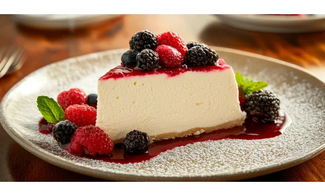 La receta infalible de cheesecake con frutos rojos