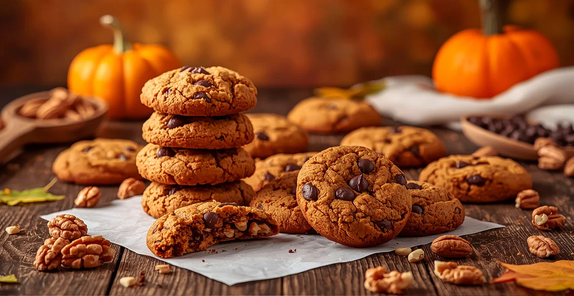 Recibimos al otoño con unas galletas de pumpkin spice