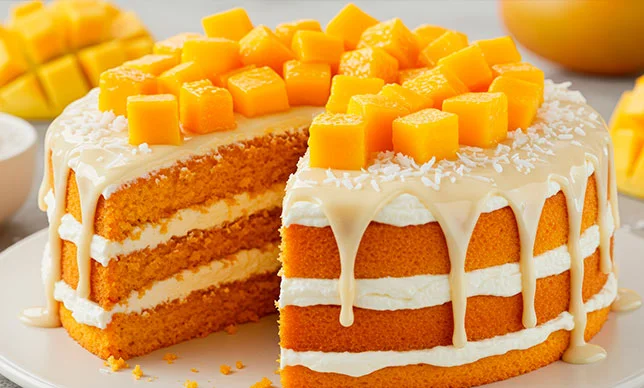 El pastel de mango que necesitas para el verano