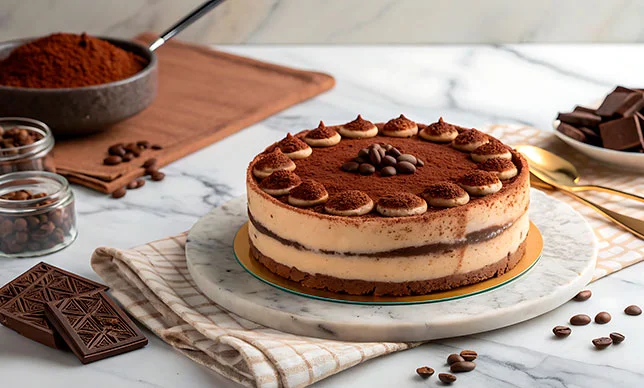 El mejor pastel de tiramisú