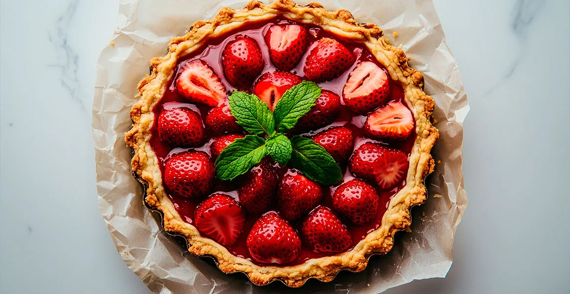 Prepara el pay de fresa más fresco de la primavera