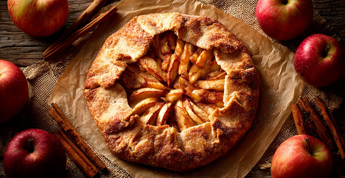 Te enseñó a preparar la mejor galette de manzana con un toque casero