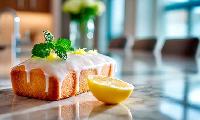 Mi receta casera de panqué de limón glaseado en freidora de aire