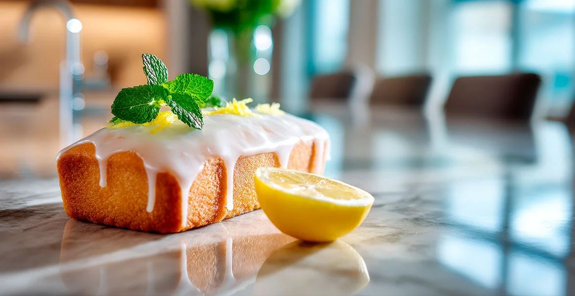 Mi receta casera de panqué de limón glaseado en freidora de aire