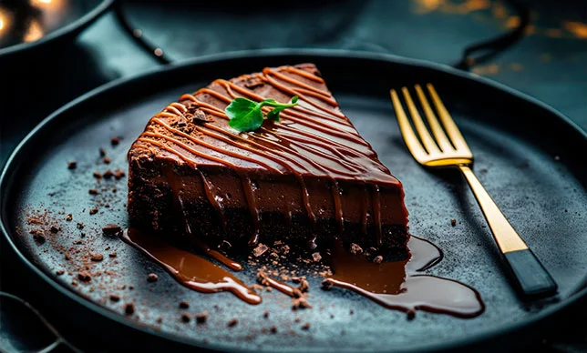 Prepara el mejor cheesecake de mousse de café y caramelo salado