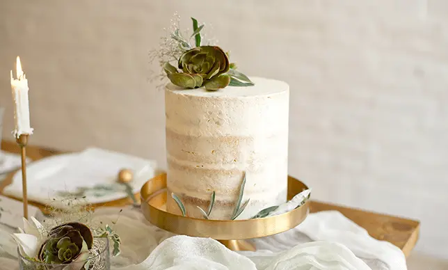 Tendencias 2020 en la decoración de pasteles para boda