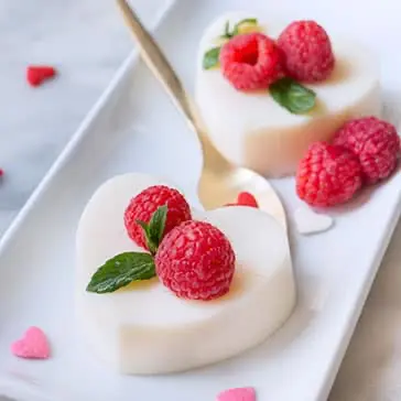 Panna cotta de vainilla