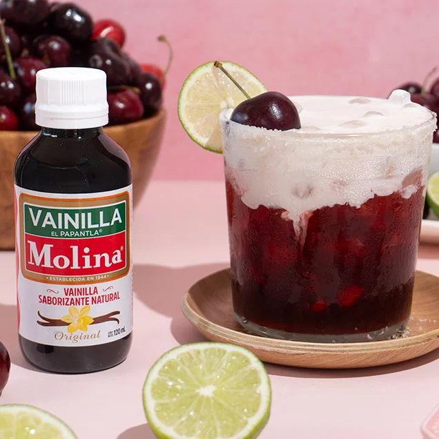 Margarita de cereza (mocktail)