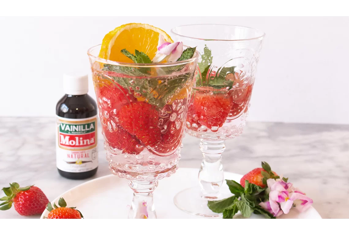 Coctel de fresas