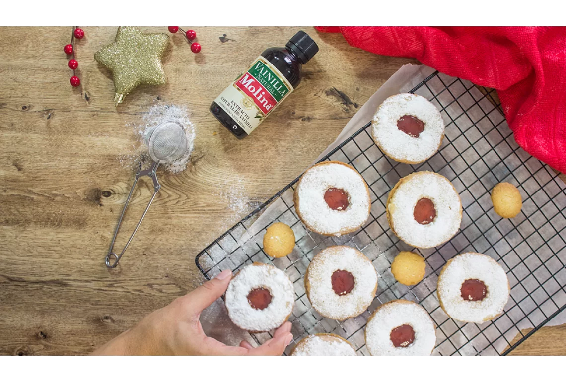 Galletas linzer