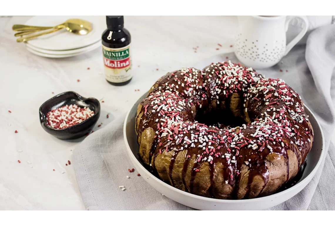 Rosca de brownie